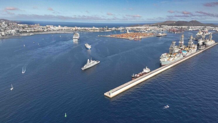 Puertos de Las Palmas cierra 2023 con 27,5 millones de toneladas en sus puertos