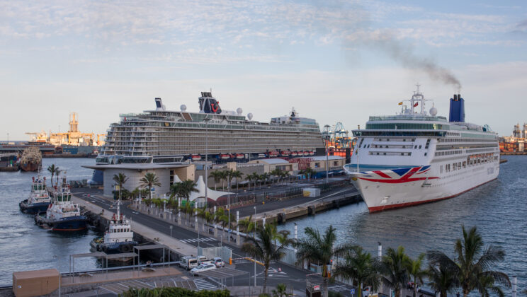 Puertos de Las Palmas, líderes en número cruceristas con casi 700.000 en el primer trimestre