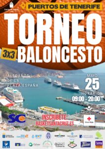 Las inscripciones para el Torneo de Baloncesto 3×3 Puertos de Tenerife ya están abiertas