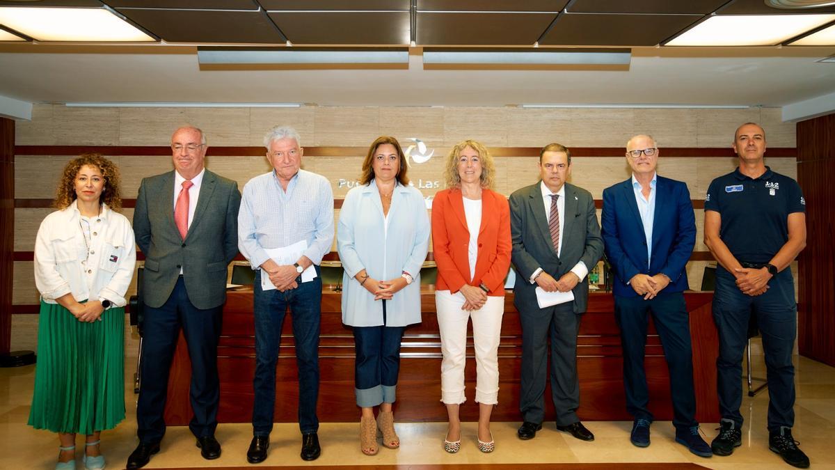 Beatriz Calzada puerto de Las Palmas