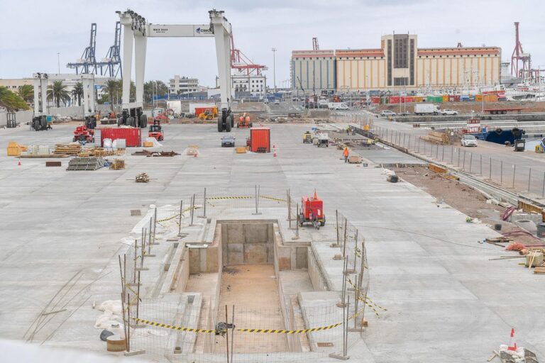 Rodritol espera acabar la primera fase del centro de yates de lujo antes de fin de año en el Puerto de Las Palmas