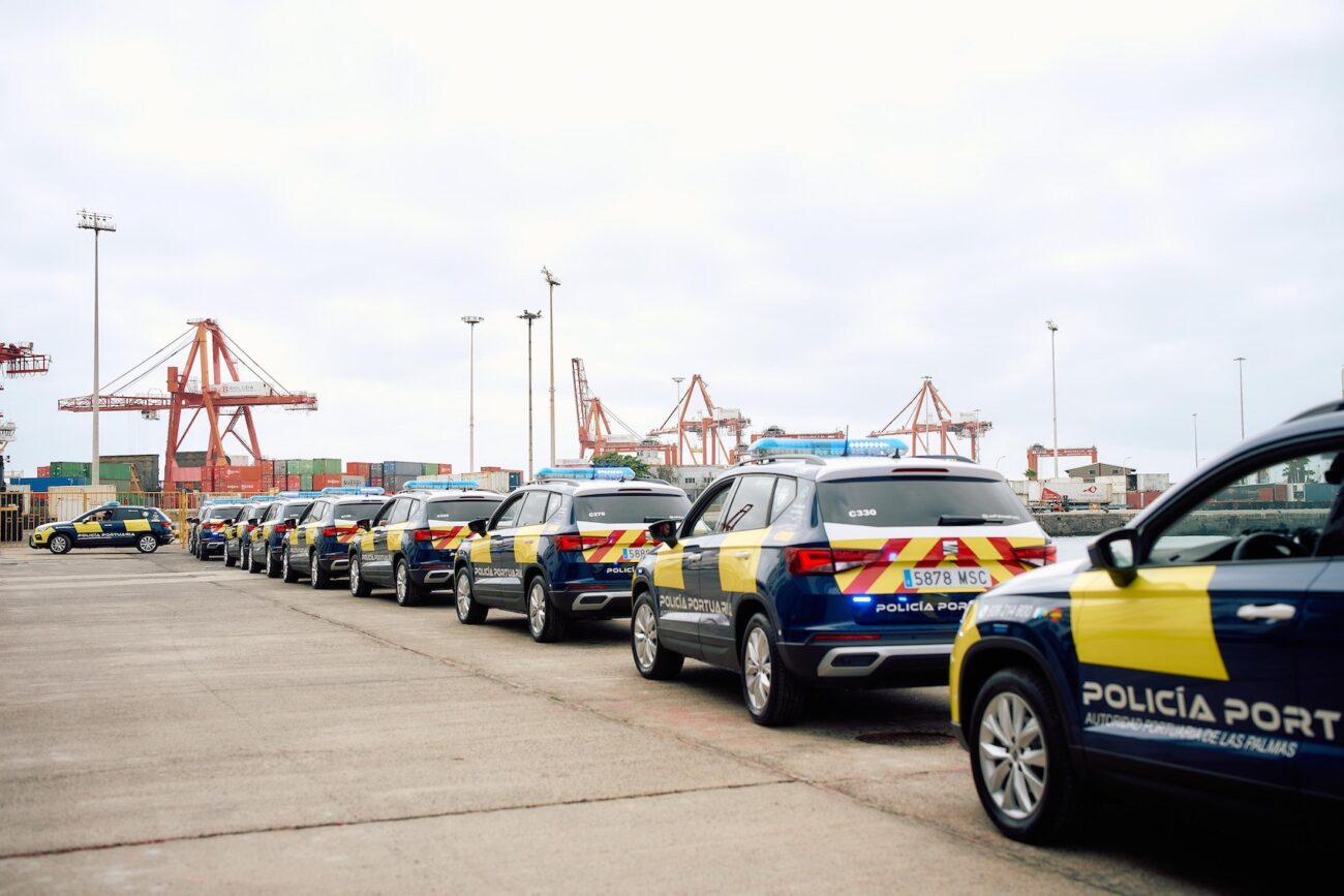 coche policía portuaria