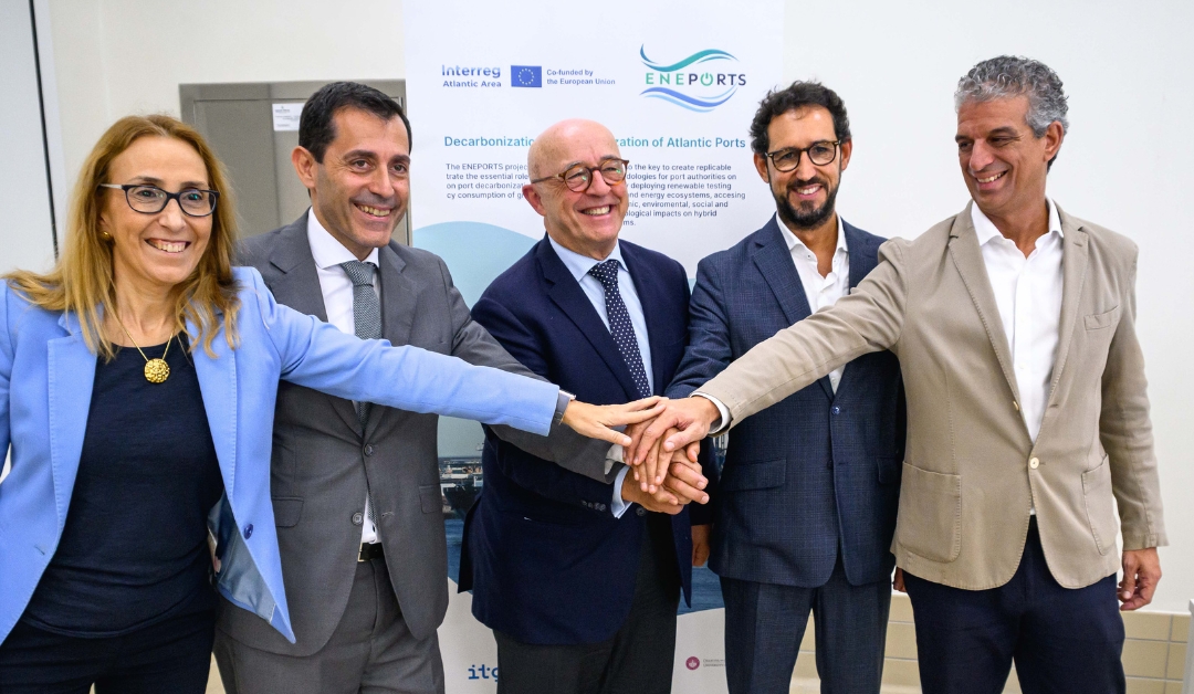 El Puerto de Granadilla avanza hacia la descarbonización y la digitalización gracias al proyecto ENEPORTS
