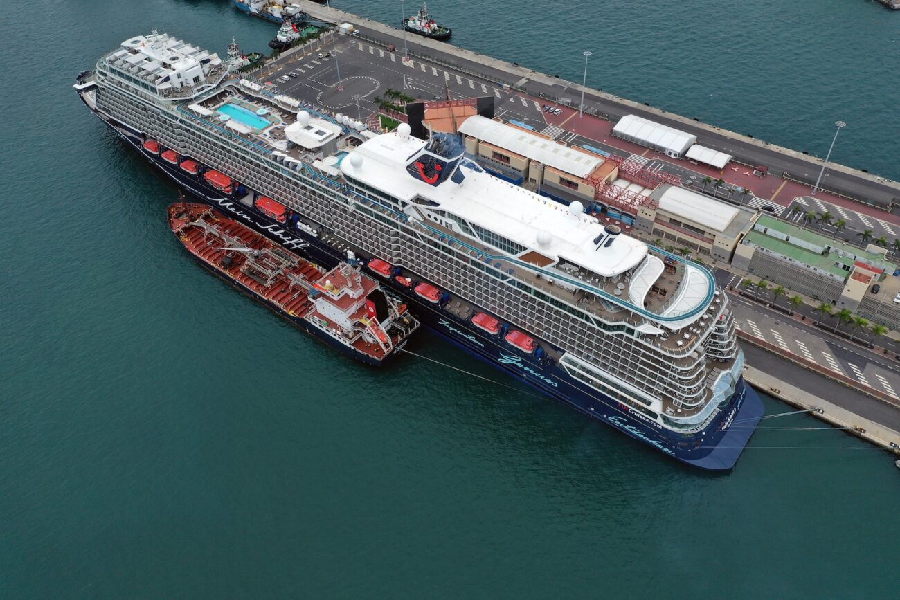 crucero en puerto de las palmas