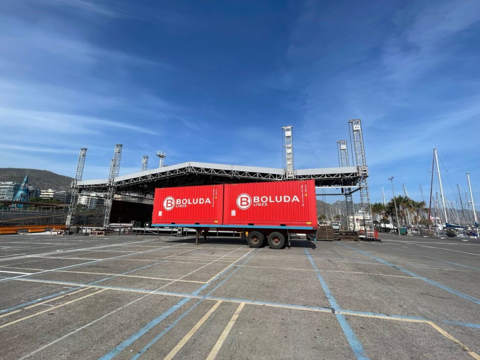 escenario concierto navidad puertos de tenerife