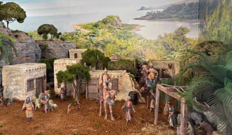 Puertos de Tenerife ya tiene su propio Belén y se suma al tradicional circuito de Santa Cruz