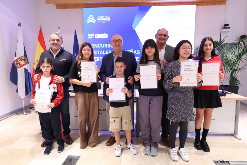 Entrega premios Postales Navideñas Puertos de Tenerife
