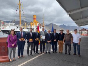 El histórico Correíllo La Palma obtiene el certificado de cumplimiento por parte de Marina Mercante