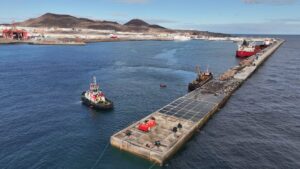 Finaliza la ampliación del Muelle Nelson Mandela en el Puerto de Las Palmas