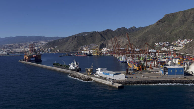 El Puerto de Santa Cruz de Tenerife registra un crecimiento notable en el tráfico de mercancías y cruceristas en 2025