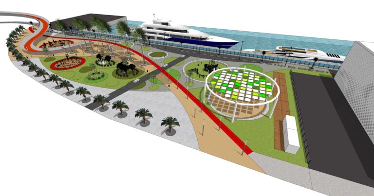 Licitada la primera fase del Parque Urbano Puerto de Las Palmas, un nuevo espacio verde para la ciudad