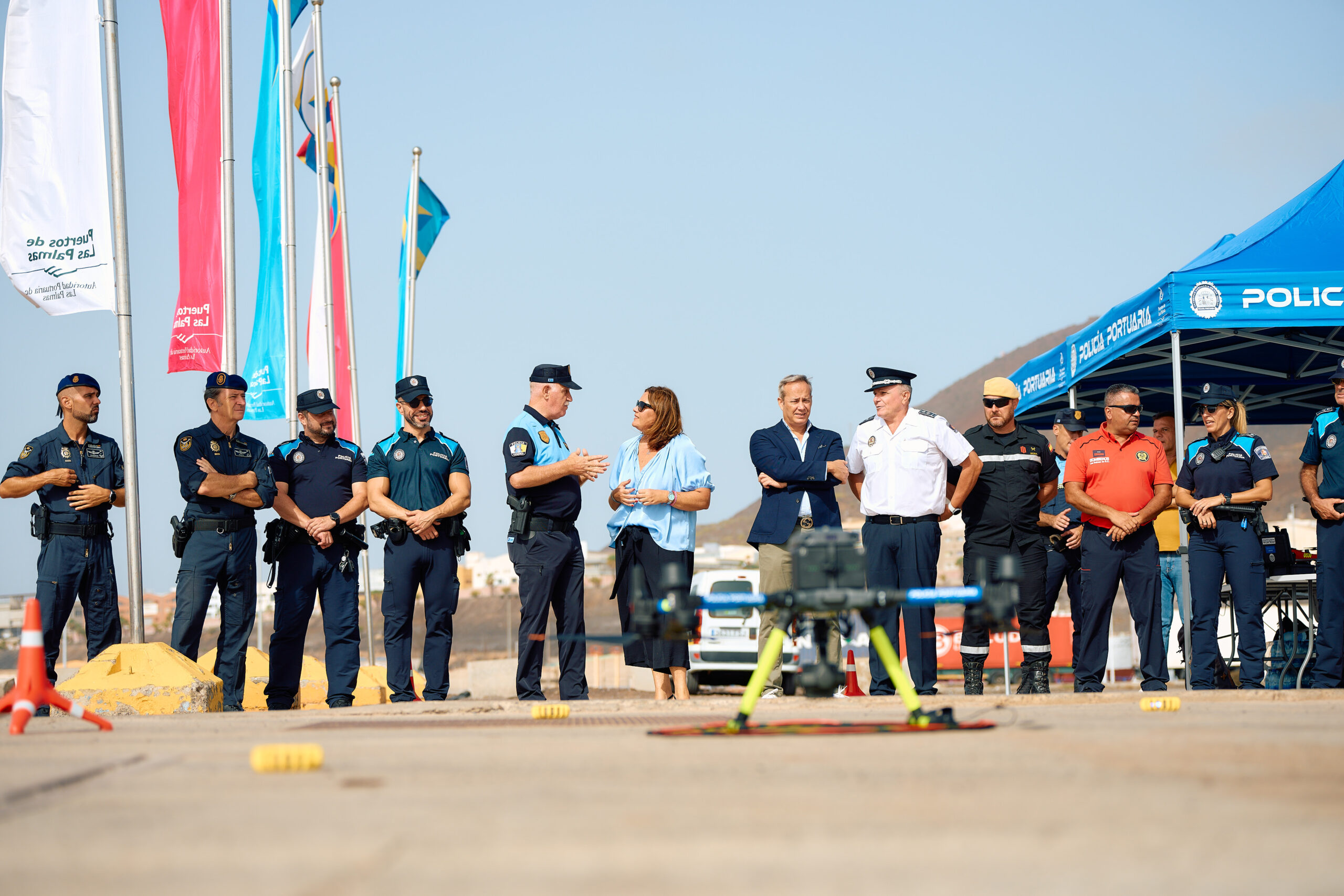 Presentación drones Las Palmas