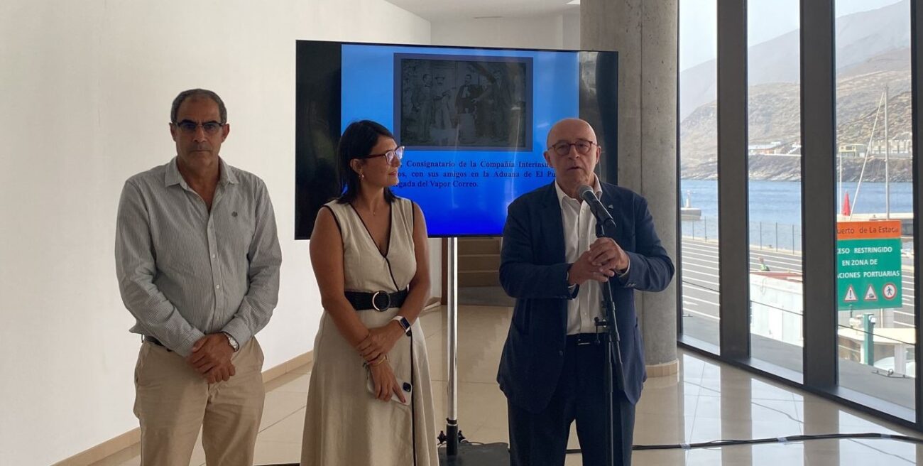 Visita Pedro Suárez a El HIerro.