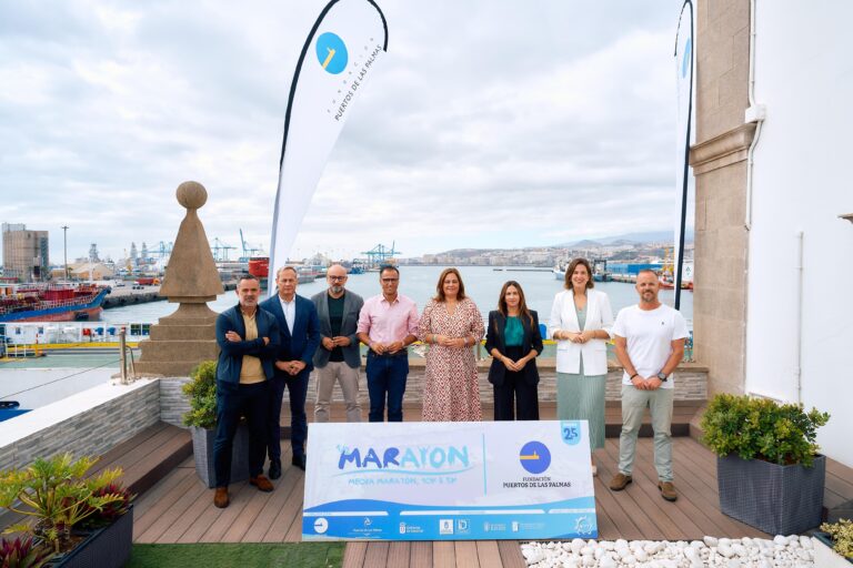 La Media Maratón Fundación Puertos de Las Palmas regresa en enero de 2026 con recorrido único dentro del Puerto de La Luz