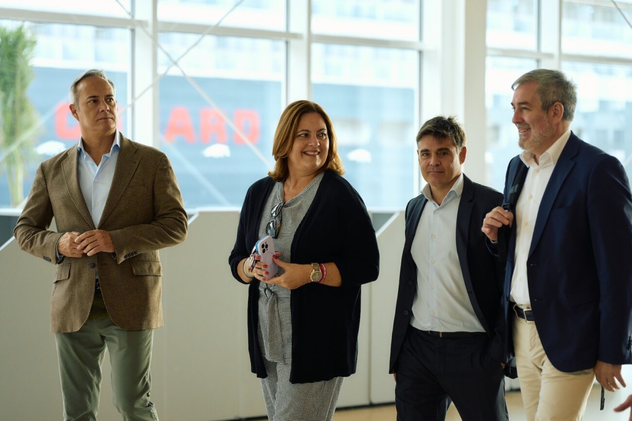 Beatriz Calzada y Fernando Clavijo.