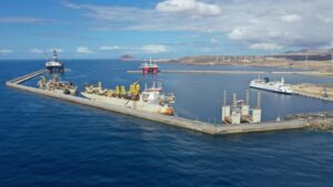 Puertos de Tenerife impulsa la contratación de la obra que completará el Muelle de Ribera del Puerto de Granadilla