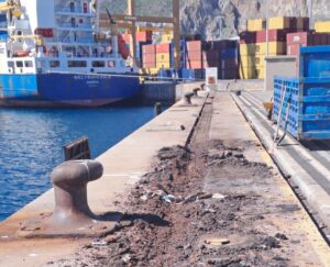 Puertos de Tenerife pavimenta y nivela carriles en TCTenerife con cargo a fondos FEDER