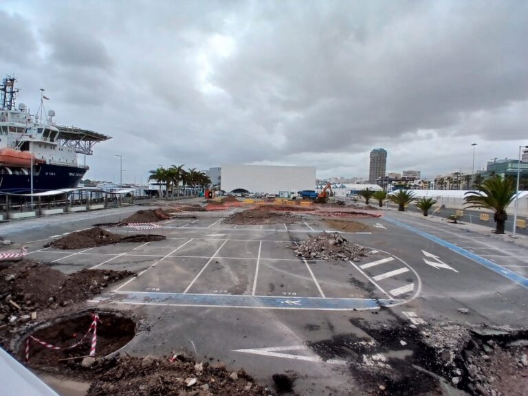 La Autoridad Portuaria de Las Palmas inicia las obras del futuro Parque Urbano del Puerto de Las Palmas
