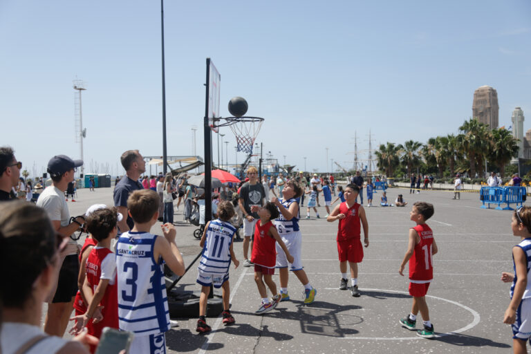 El 3×3 Puertos de Tenerife bate récord con cerca de 400 jugadores en Santa Cruz