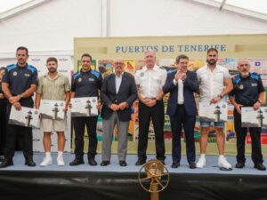 Policía Portuaria premia “la profesionalidad” de Amasur